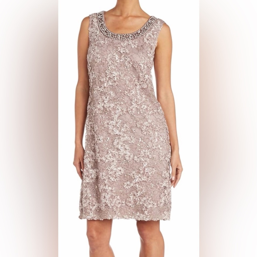 Elegant Lace Sleeveless Dress